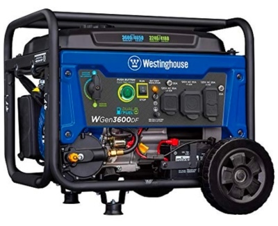 Best RV Propane Generators on The Market - 2. Westinghouse WGen3600DF