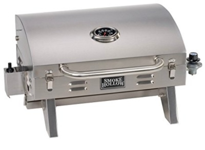 Smoke Hollow 205 Stainless Steel TableTop Propane Gas Grill