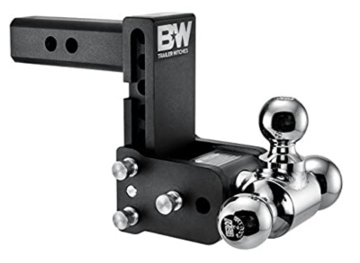 B&W Tow and Stow Magnum Receiver Hitch Ball Mount