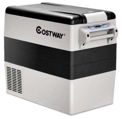 COSTWAY 54 Quart 12v Mini Fridge