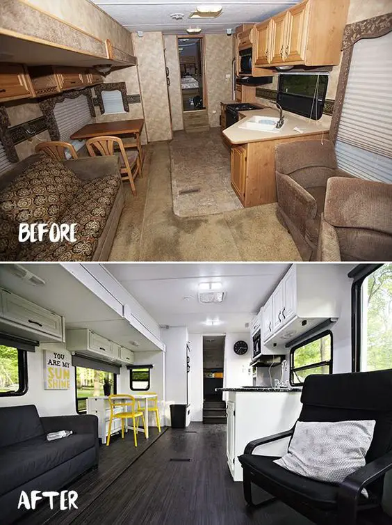 RV Remodel Ideas – Before And After - RV Expertise