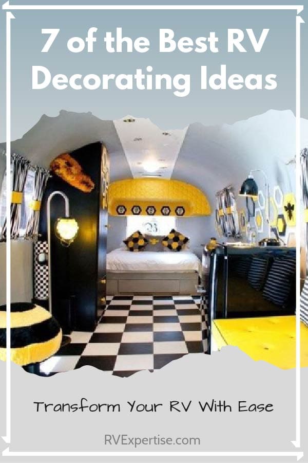 decorating a travel trailer