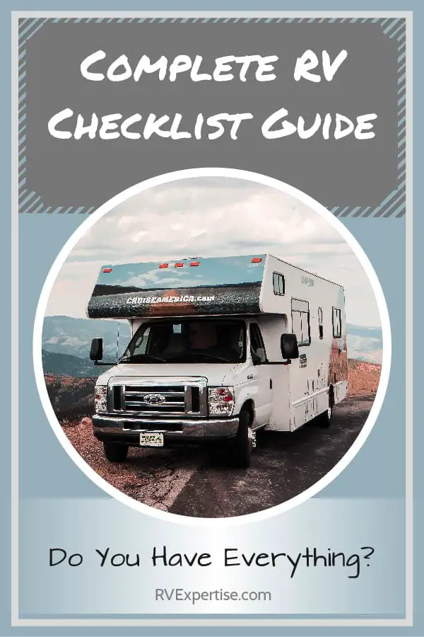 RV Checklist Guide – 5 Tips For Any Road Trip - RV Expertise