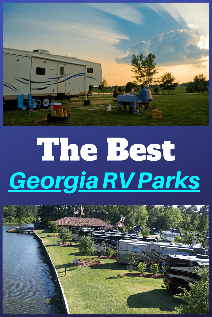 Georgia RV Parks Map