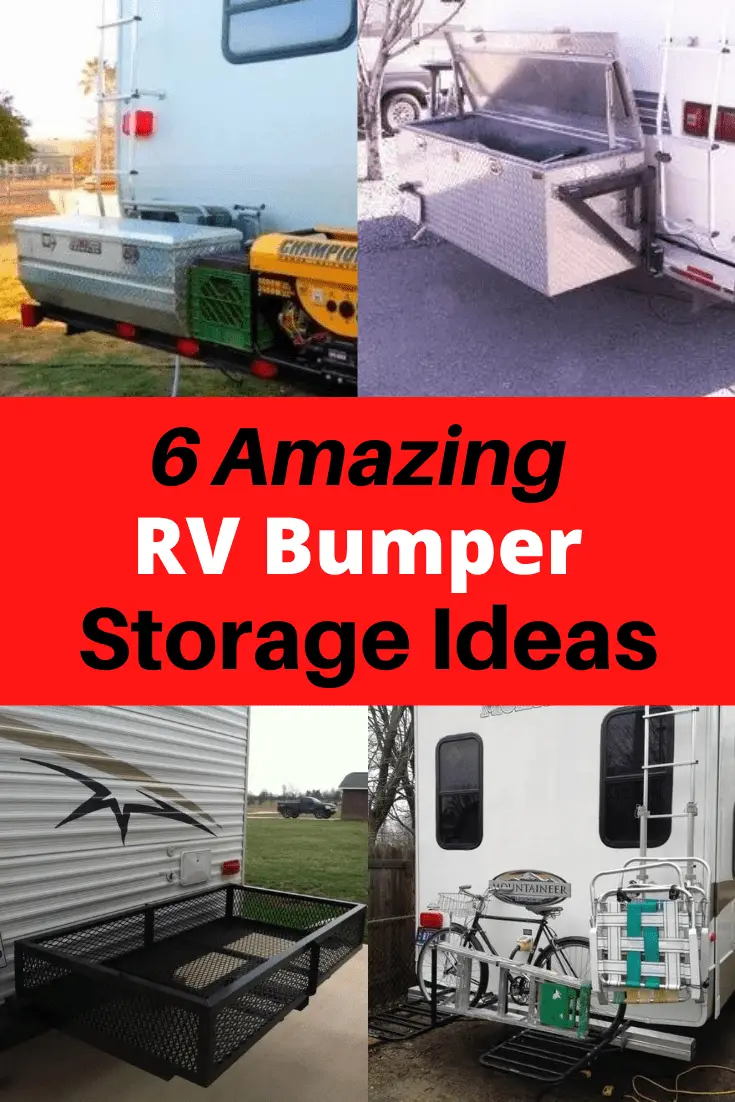 rv bumper storage