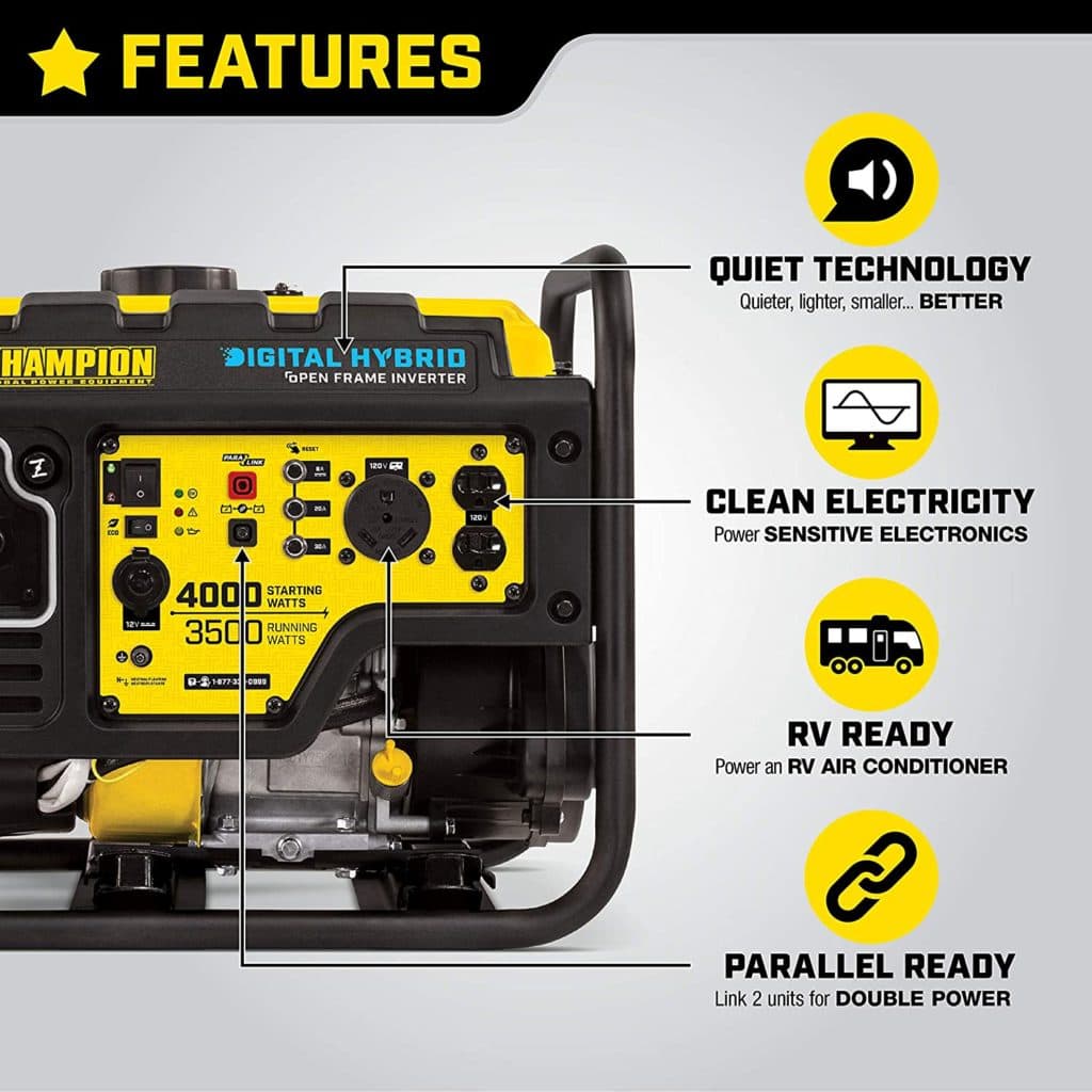 Quiet RV Generators for Camping