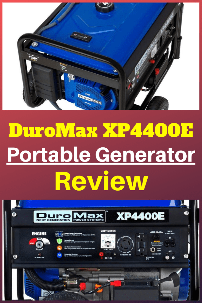 DuroMax XP4400E Portable Generator Review RV Expertise