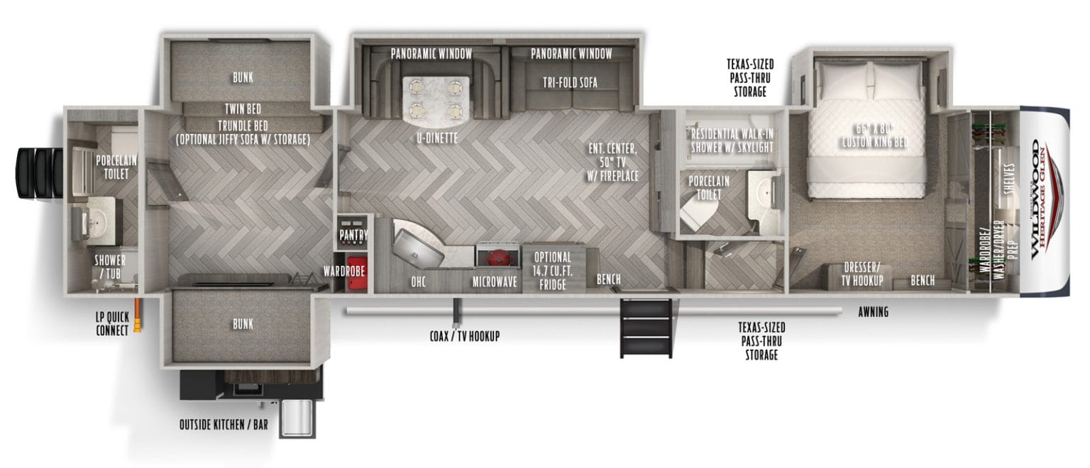 Best 2 Bedroom 5th Wheels