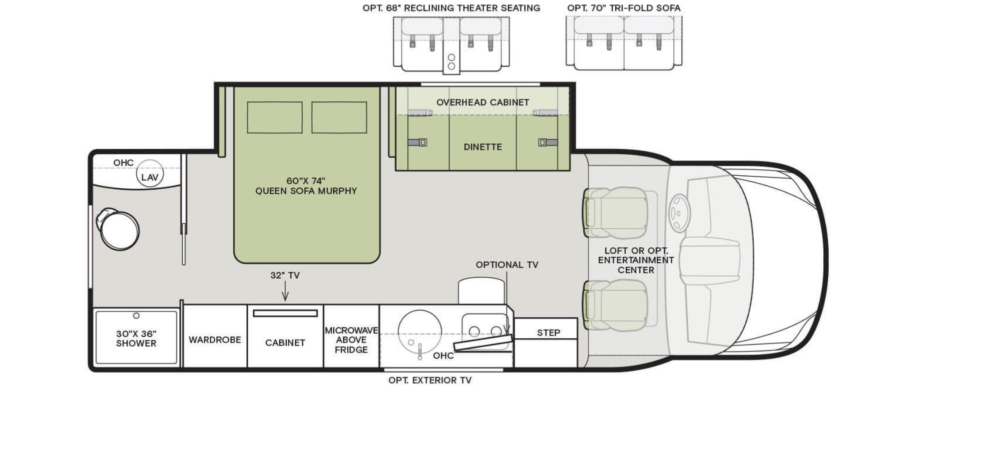 30 Foot Rv Layout Best Class C RVs Under 30 Feet – RV Expertise