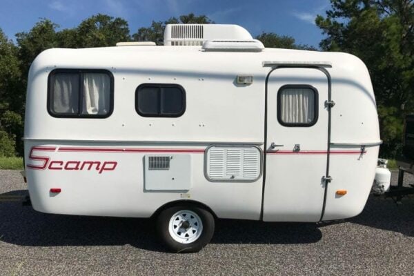 Best Budget Travel Trailer for Retired Couples: Scamp 16' Deluxe Trailer