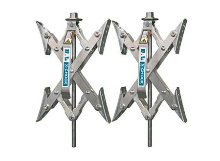 Best Overall 5th Wheel Stabilizers:  X-Chock Wheel Stabilizer – 28012