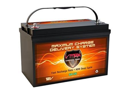 Best RV Battery Overall: Vmaxtanks Vmaxslr125 AGM Deep Cycle Battery