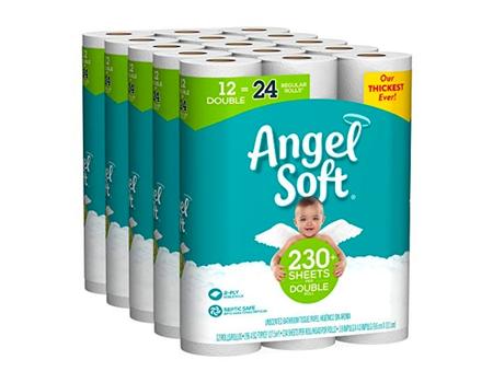 Angel Soft Toilet Paper, 60 Double Rolls