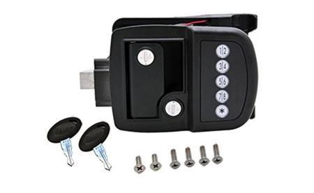 Best Electric Door Lock:  AP Products RV Deadbolt Door Lock