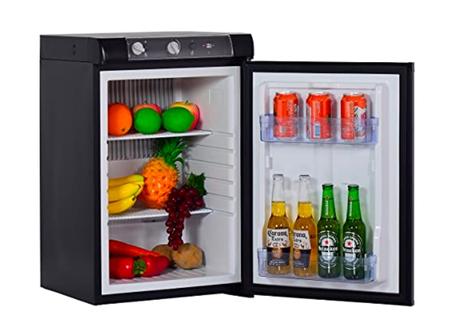 Smallest RV Refrigerator: SMETA 3-Way Fridge Propane Refrigerator