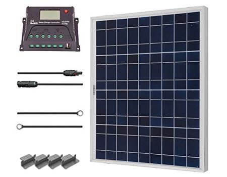Renogy 50 Watts 12 Volts Polycrystalline Solar Starter Kit