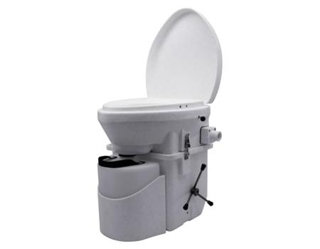 Best RV Composting Toilet:  Nature's Head Composting Toilet with Close Quarters Spider Handle Design