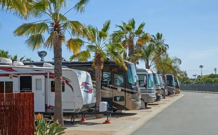 Paradise By The Sea RV Resort is a luxury RV Park in Southern California
