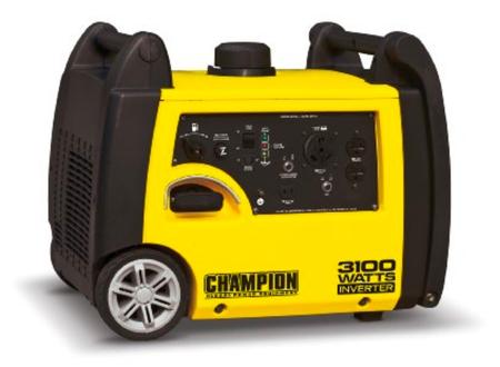 Best Generator for Travel Trailer:  Champion 3100