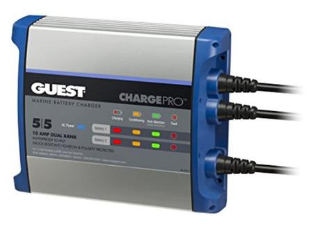 Best AGM Deep Cycle Battery Charger:  Guest 2711A ChargePro
