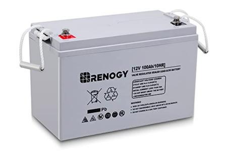 Best 12V RV Deep Cycle Battery: Renogy Deep Cycle AGM Battery
