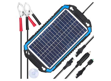 Best Solar Deep Cycle Battery Charger: SUNER POWER 12V